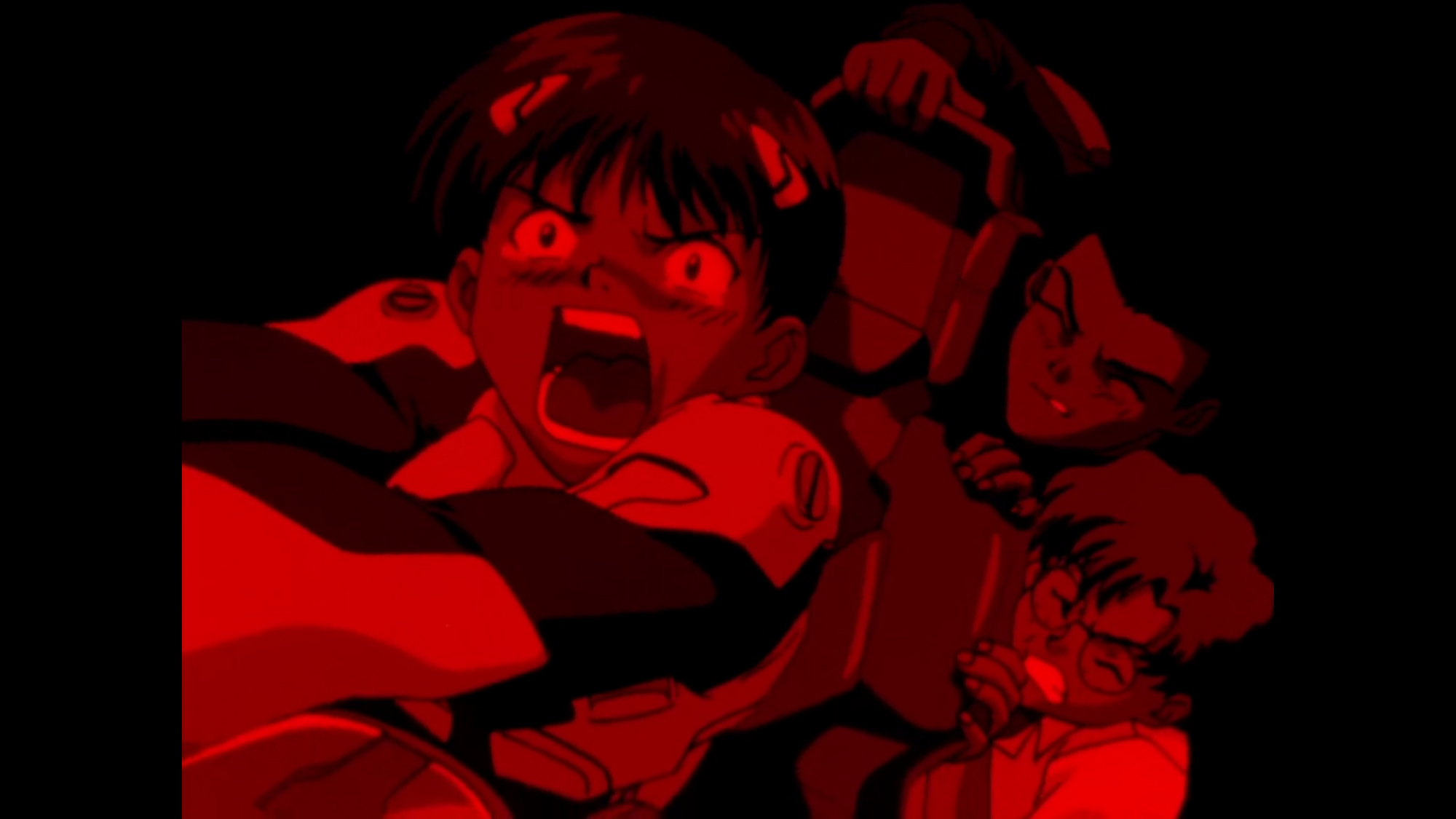 Shinji, as the point-of-view character, is a totally unreliable narrator. 